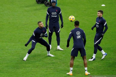 UEFA Nations League: Prancis latihan jelang melawan Swedia