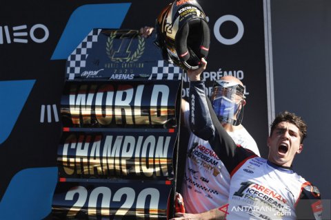 Albert Arenas juara dunia Moto3 2020