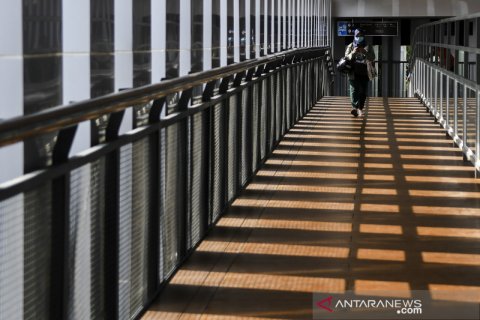 JPO Senen Extension yang nyaman untuk pejalan kaki