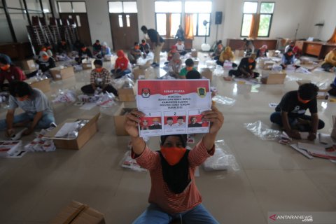 Penyortiran dan pelipatan surat suara Pilkada