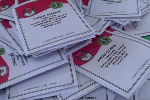 Cegah klaster COVID-19, KPU Tabanan batasi jumlah pelipat surat suara
