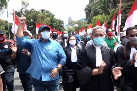 Ke MK, Said Iqbal Cs belum bisa ajukan uji materi UU Ciptaker