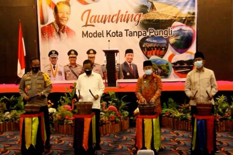 Peluncuran Model Kota Tanpa Pungli untuk Halmahera Barat