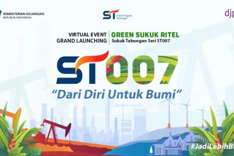 Luncurkan green sukuk ST-007, Kemenkeu targetkan biayai APBN