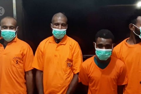 Polresta Jayapura Kota tangkap 4 WNA pembawa 10 kg ganja
