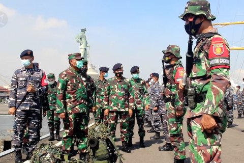 Latopratmin&nbsp;AL dukung latihan antar kecabangan Kartika Yudha TNI