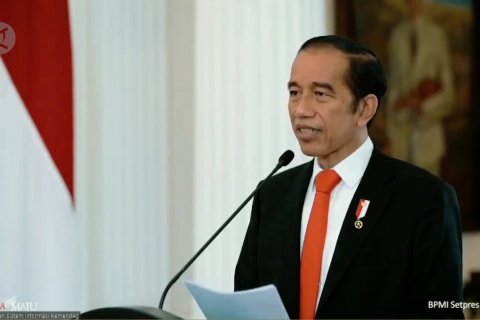 Pesan Jokowi untuk pemulihan ekonomi perdagangan nasional pasca pandemi