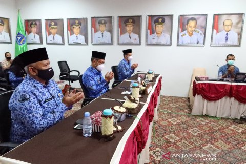 Sekda HSS ikuti peringatan HUT KORPRI secara virtual