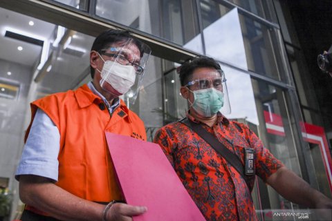 KPK tahan mantan Direktur Garuda Indonesia