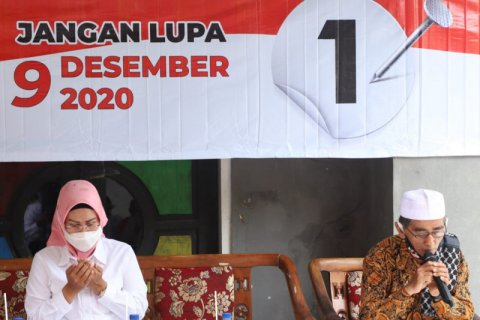 Doa para ulama iringi akhir masa kampanye Tatu-Pandji