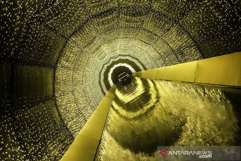 Festival cahaya jelang natal di Brazil