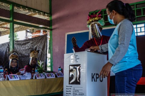 TPS unik di Keerom Papua