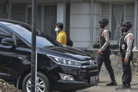 KPK geledah rumah dan kantor Prawasta di Ciamis