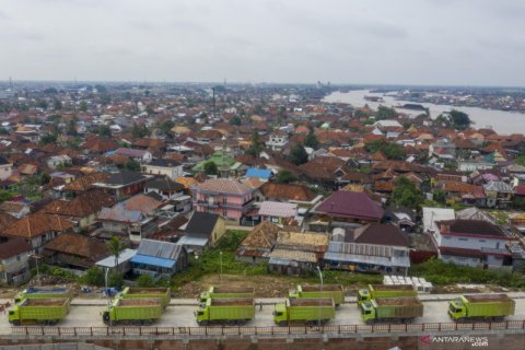 Uji Beban Jembatan Musi VI