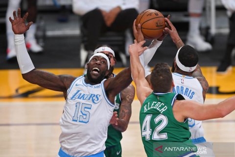 NBA : LA Lakers kalahkan Dallas Mavericks, Anthony Davis cetak 28 poin
