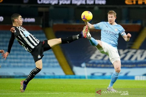 Liga Inggris : Manchester City tekuk Newcastle 2-0