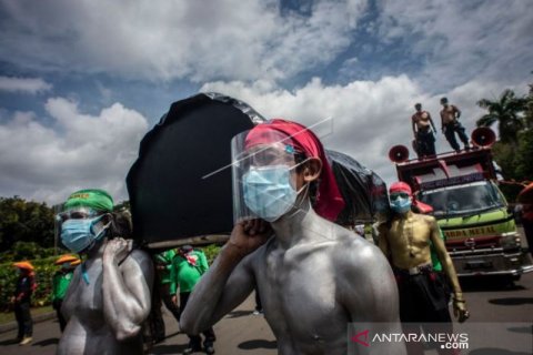 Aksi Tolak UU Cipta Kerja