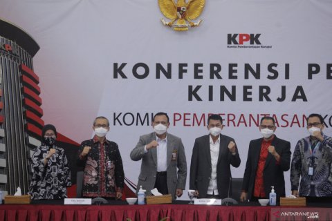 Laporan kinerja akhir tahun KPK