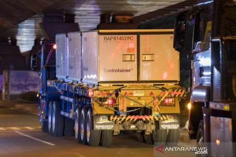 Vaksin COVID-19 Sinovac tahap 2 tiba di Bio Farma Bandung