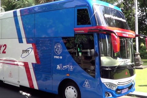Laboratorium berjalan BSL-2 jemput bola uji COVID-19 di Bali