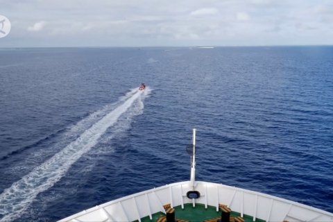 Rute wisata kapal pesiar ke Laut China Selatan kembali dilanjutkan