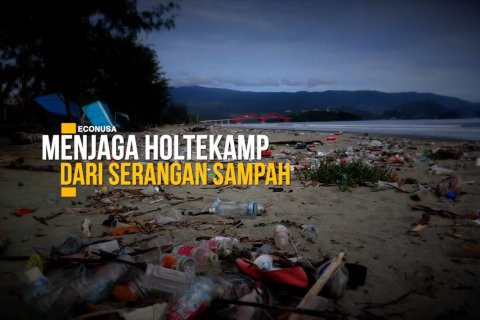 Menjaga Holtekamp dari serangan sampah