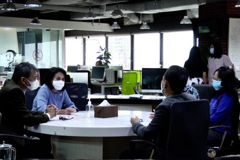 Kunjungi Kantor Berita Antara, Christina Aryani diskusikan siaran digital