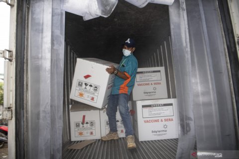 30.000 Vaksin Sinovac Tiba Di Palembang