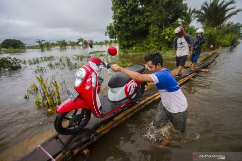Dampak luapan Sungai Martapura