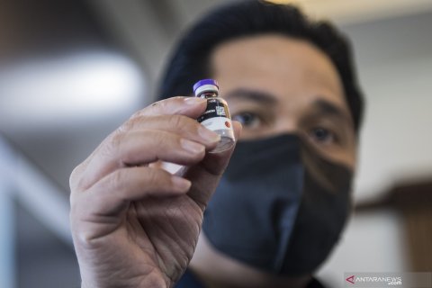 Kunjungan kerja Menteri BUMN di Bio Farma