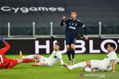 Liga Italia : Juve menang 3-1 atas Sassuolo