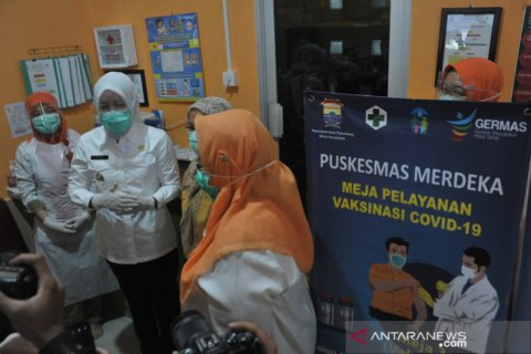 Wakil Wlaikota Palembang bantu sosialisasikan vaksin C