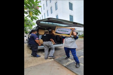 DSLNG salurkan bantuan korban gempa di Sulbar