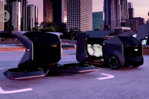 Telah hadir, kendaraan terbang swakemudi