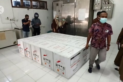 Protokol kesehatan tetap dijalankan, meski telah divaksinasi