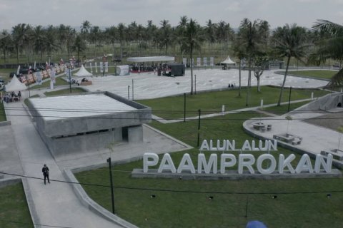 Gubernur pulihkan ekonomi Pangandaran melalui pembangunan ruang publik