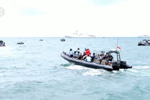 Lima titik alternatif pencarian kotak hitam pesawat Sriwijaya Air