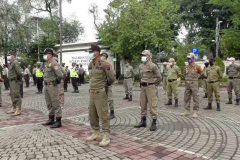 PPKM dimulai, Pemkot Semarang patroli berskala besar