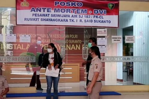 Santunan satu korban hasil identifikasi diserahkan hari ini