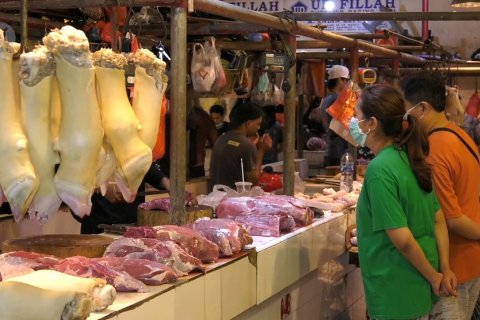 Usai mogok,  hari ini pedagang daging sapi kembali berjualan