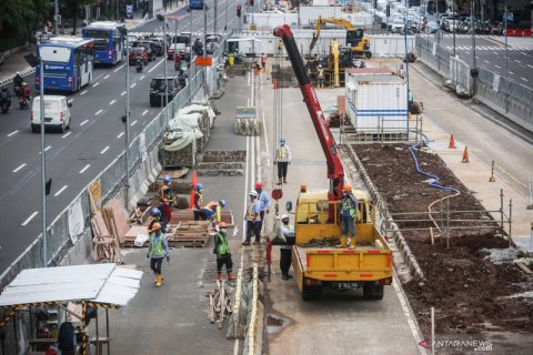 Target penyelesaian pembangunan MRT Fase II molor dari jadwal