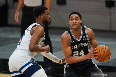 NBA:  San Antonio Spurs kalahkan Minnesota Timberwolves