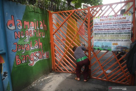 Pelaksanaan PPKM mikro di tujuh provinsi