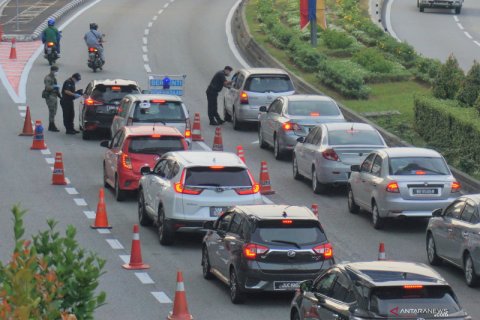 Blokade jalan raya di Kuala Lumpur