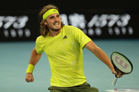 Australia Open: Tsitsipas melaju ke putaran ketiga setelah kalahkan Kokkinakis