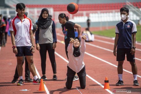 Tes Fisik Atlet PON Sumsel