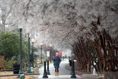 Dampak cuaca dingin ekstrem di Amerika Serikat