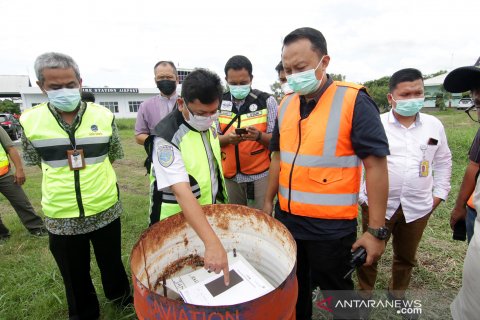 Bandara Banyuwangi pantau sebaran abu vulkanik Gunung Raung