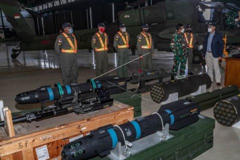 Kunjungan kerja DPR di di Skadron-11/Serbu Puspenerbad