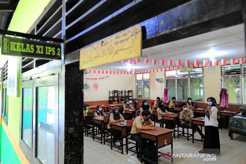 Sekolah di Jambi mulai pembelajaran tatap muka